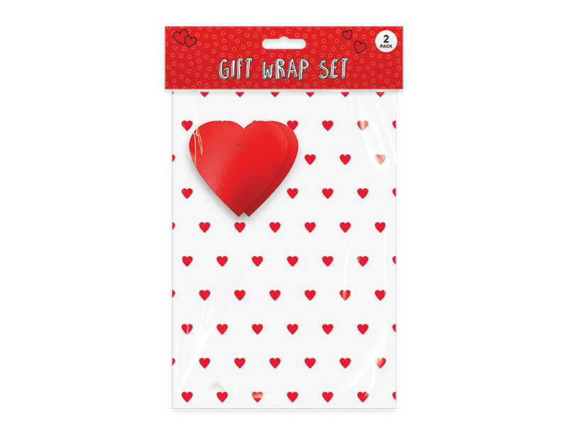 Valentine's Day Gift Wrap Pack