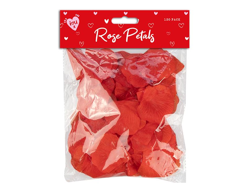 Valentine's Red Rose Petals 120pk