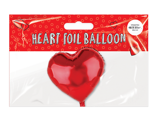 Valentines Day Heart Foil Balloon