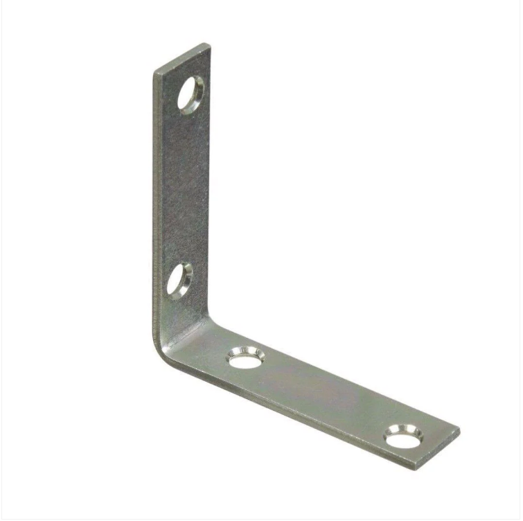 Value Pack Corner Brackets Zinc 2 1/2'' 65mm