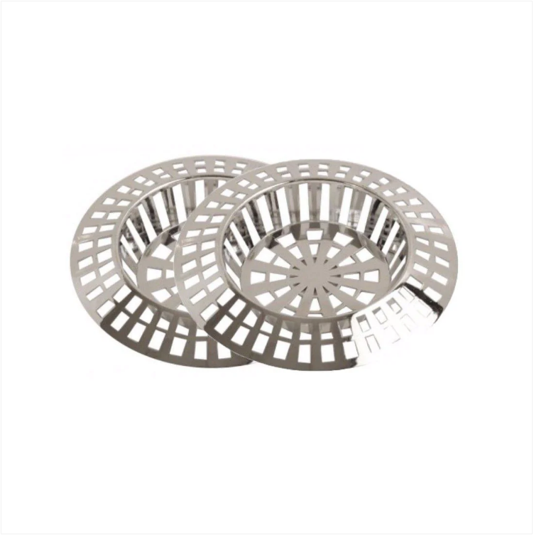 Value Pack Sink Strainers White 1 1/2'' Pack Of 2 Home Diy