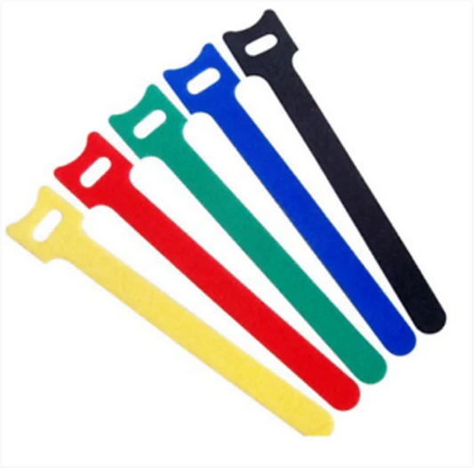 Velcro Cable Zip Tie Hook Pack of 6 1.2 x 125 mm