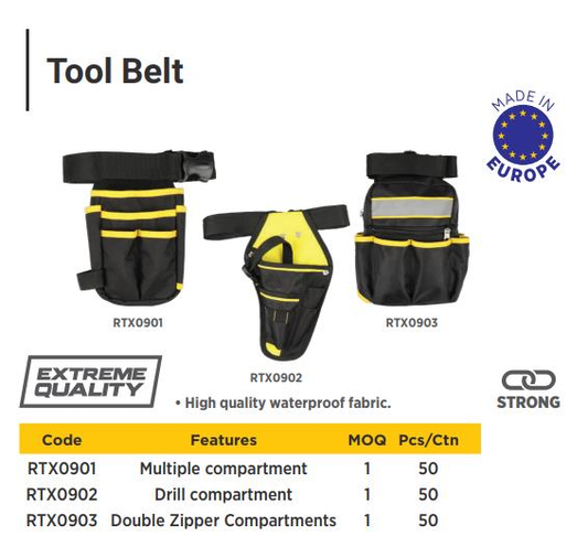 WAIST TYPE FABRIC TOOL BAG RTRMAX
