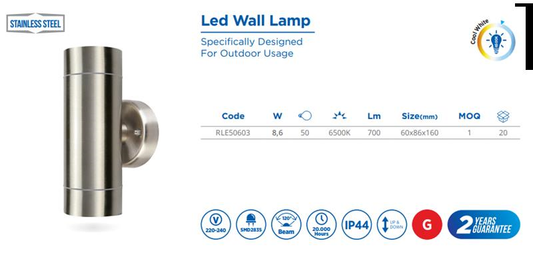 WALL LAMP,8,6W, 700LM