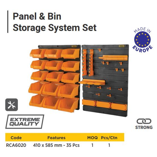 WALL PANEL SET 33 PIECE RTRMAX