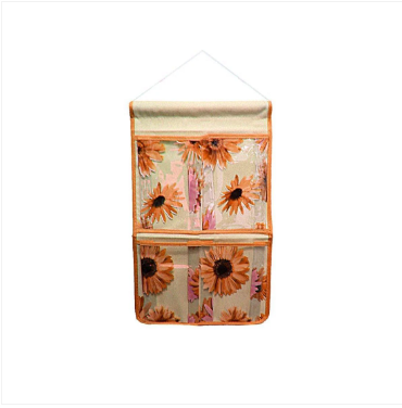 Wall Hanging Storage Bag Plastic Bathroom Makeup Cosmetic Organiser 42cm x 25cm Beauty