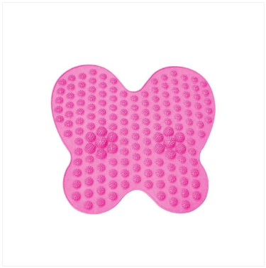 Washable Foot Pain Relief Massage Reflexology Mat Butterfly Shape Assorted Colours 36.5cm