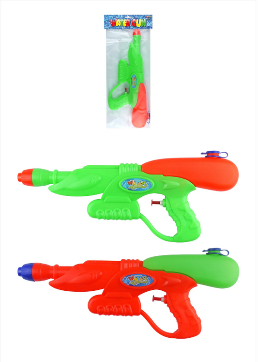 Water Gun Kids Fun Outdoor Fun And Games Green Red Splash Water Gun 37cm