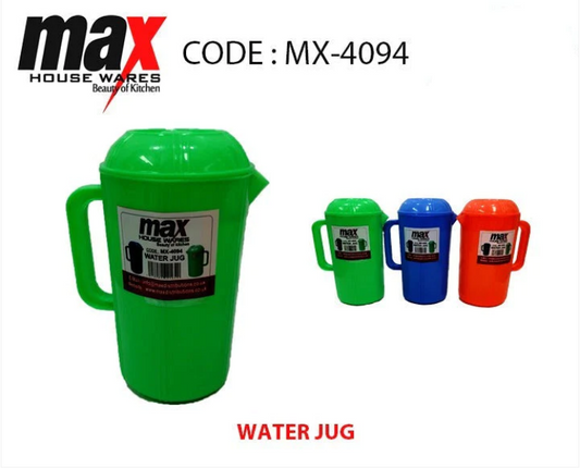 Water Jug With Lid 1.5 Litre Kitchen Outdoors