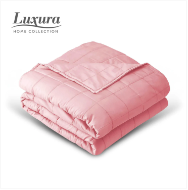 Weighted Blanket 125cm x 150cm 4Kg Pink