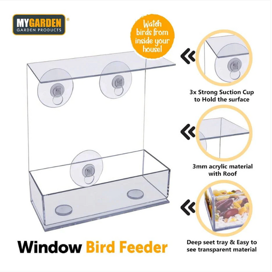 Window Bird Feeder Garden Outdoor