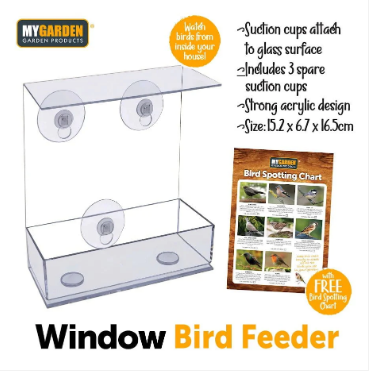 Window Bird Feeder Garden Outdoor