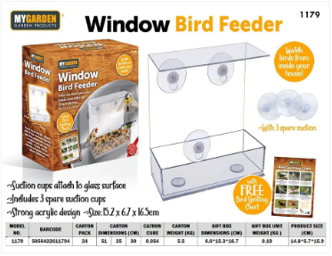 Window Bird Feeder Garden Outdoor