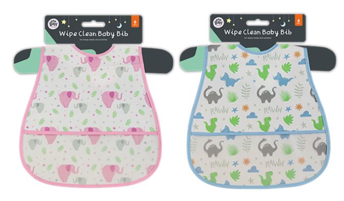 Wipe Clean Baby Bib