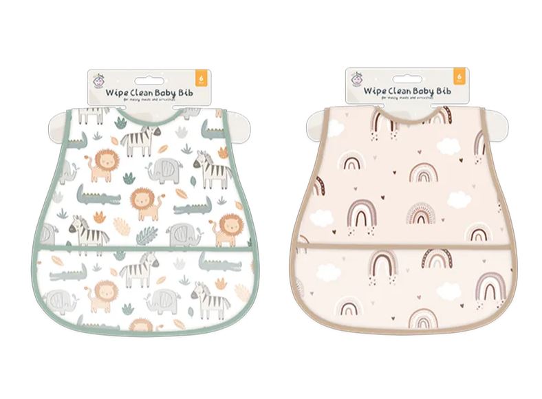 Wipe Clean Baby Bib