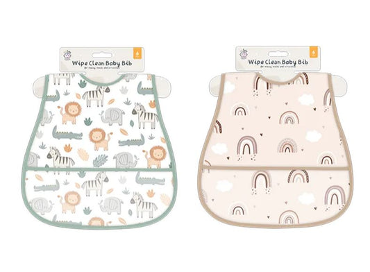 Wipe Clean Baby Bib