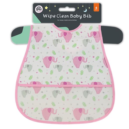 Wipe Clean Baby Bib