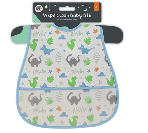 Wipe Clean Baby Bib