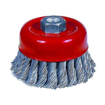 Wire Brush Metal Circular Brush Twisted Bunches Hardcore Brush 3'' Diy