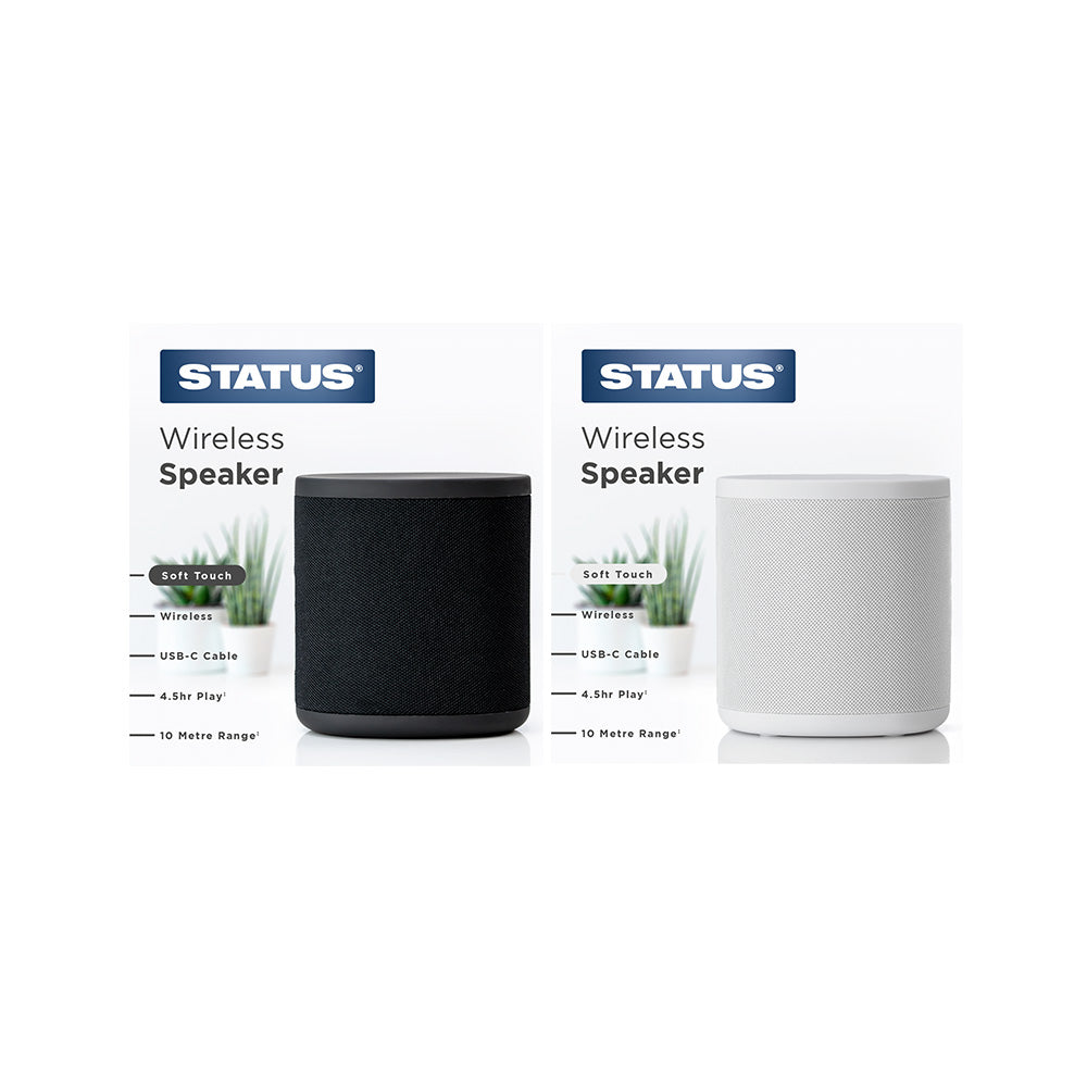 Wireless Speaker - 3 x Black 3 x White -1 pk