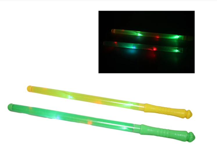 Wizarding Wand Childrens Girls Boys Light Playful Batton 2 Colours Available 48cm