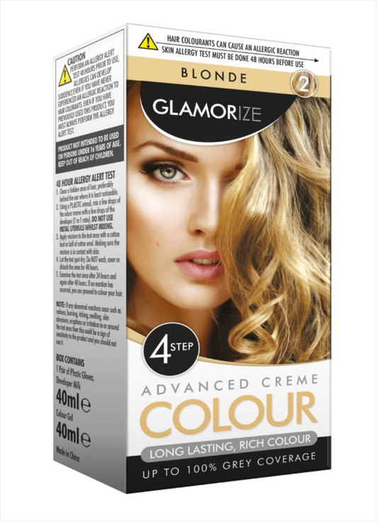 Women's Blonde Hair Dye No.2 Advanced Creme Colour