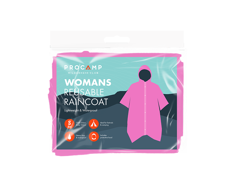 Women's Reusable Raincoat