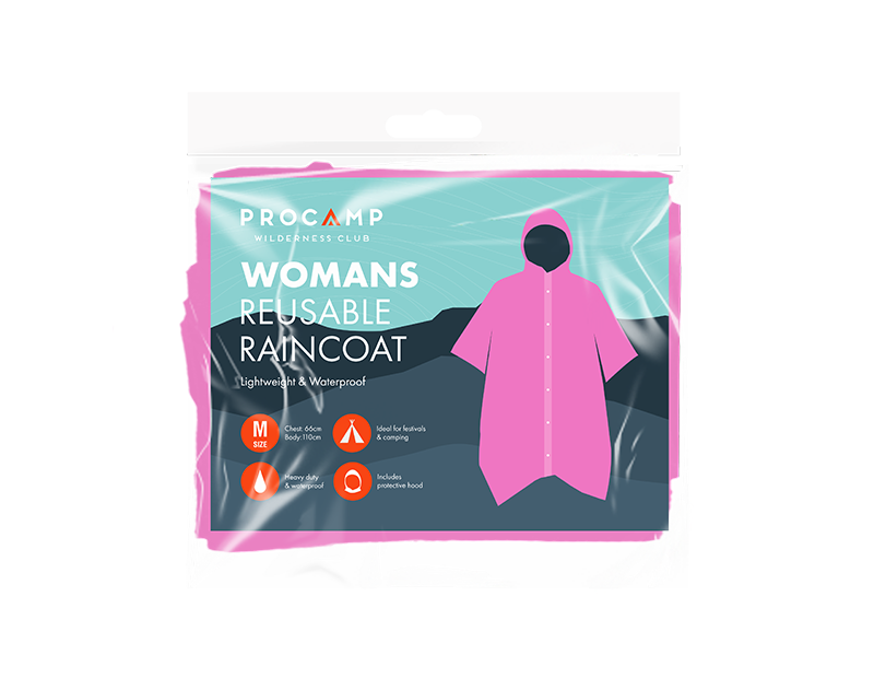 Women's Reusable Raincoat