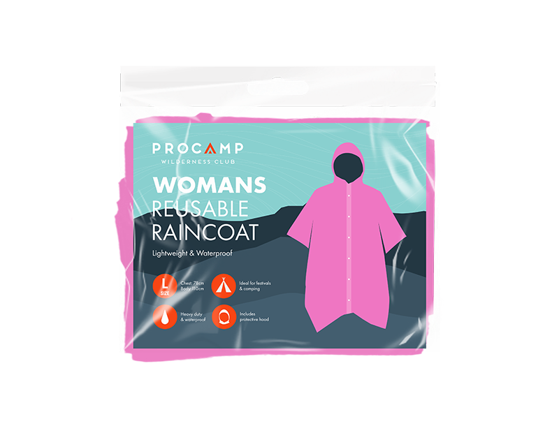 Women's Reusable Raincoat