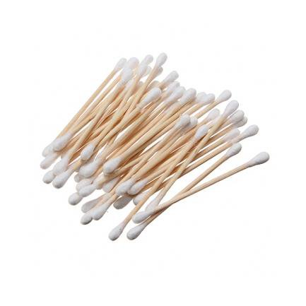 Wooden Ear Cotton Swabs Box of 100