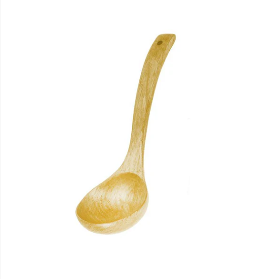 Wooden Kitchen Soup Ladle Spoon