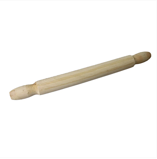 Wooden Rolling Pin Stick Ideal For Baking And Rolling ChapattisL 42cm W 3cm