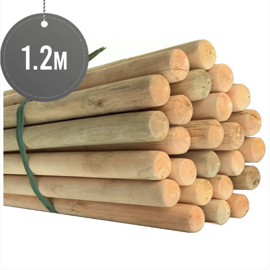 Wooden Stick for Mop / Brush Multipurpose Use 120cm