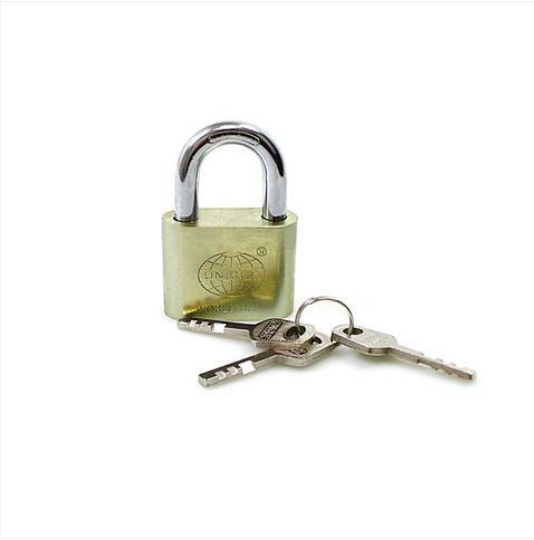 World Ball Lock Top Security Lock 2 Keys 70MM