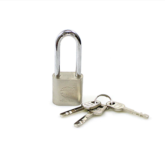 World Ball Lock Top Security Lock 3 Keys 30mm