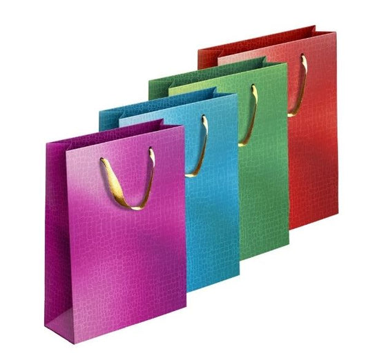 Embossed Metallic Giftbag X-Large, 32x44x9.5cm