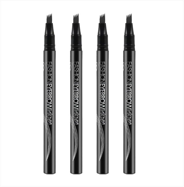 Yabaolian Eyebrow Tattoo Ink Pen 4 Point Tip Box of 24