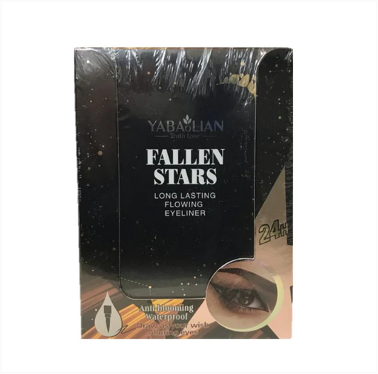 Yabaolian Fallen Stars Eyeliner Black Box of 24