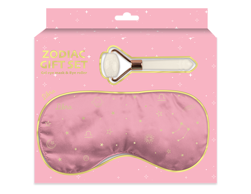 Zodiac Gel Eye Mask & Face Roller Set