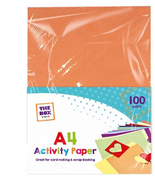 A4 Activity Paper 100 Sheets