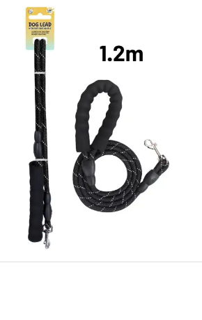 1.2m Dog Lead with Soft Grip Handle