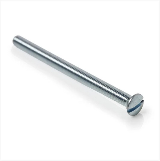 m3.5 x 50 Nickel Slot Socket Screws DIY